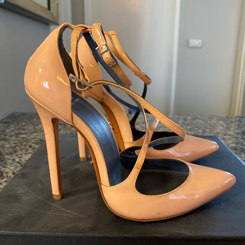 Monika Chiang CAROLLA PINK CALF PUMP